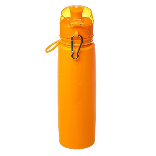 Tramp бутылка силиконовая 0,7 л (оранжевый)
